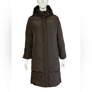 MaxMara WEEKEND REVERSIBLE DOWN JACKET IN WATER-REPELLENT CANVAS Green Olive S6